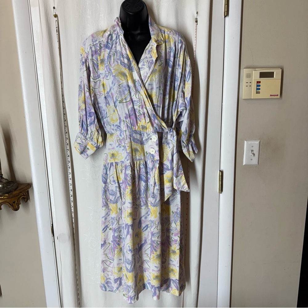 Vintage E.D. Michaels Floral Dress